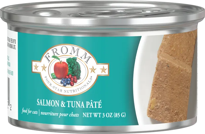 4 Star Cat Salmon-Tuna Pate 3-oz