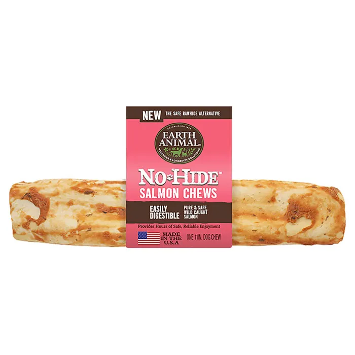 Earth Animal No-hide Salmon Chew 11"