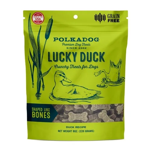 Lucky Duck – Dried Liver Treats 8-oz